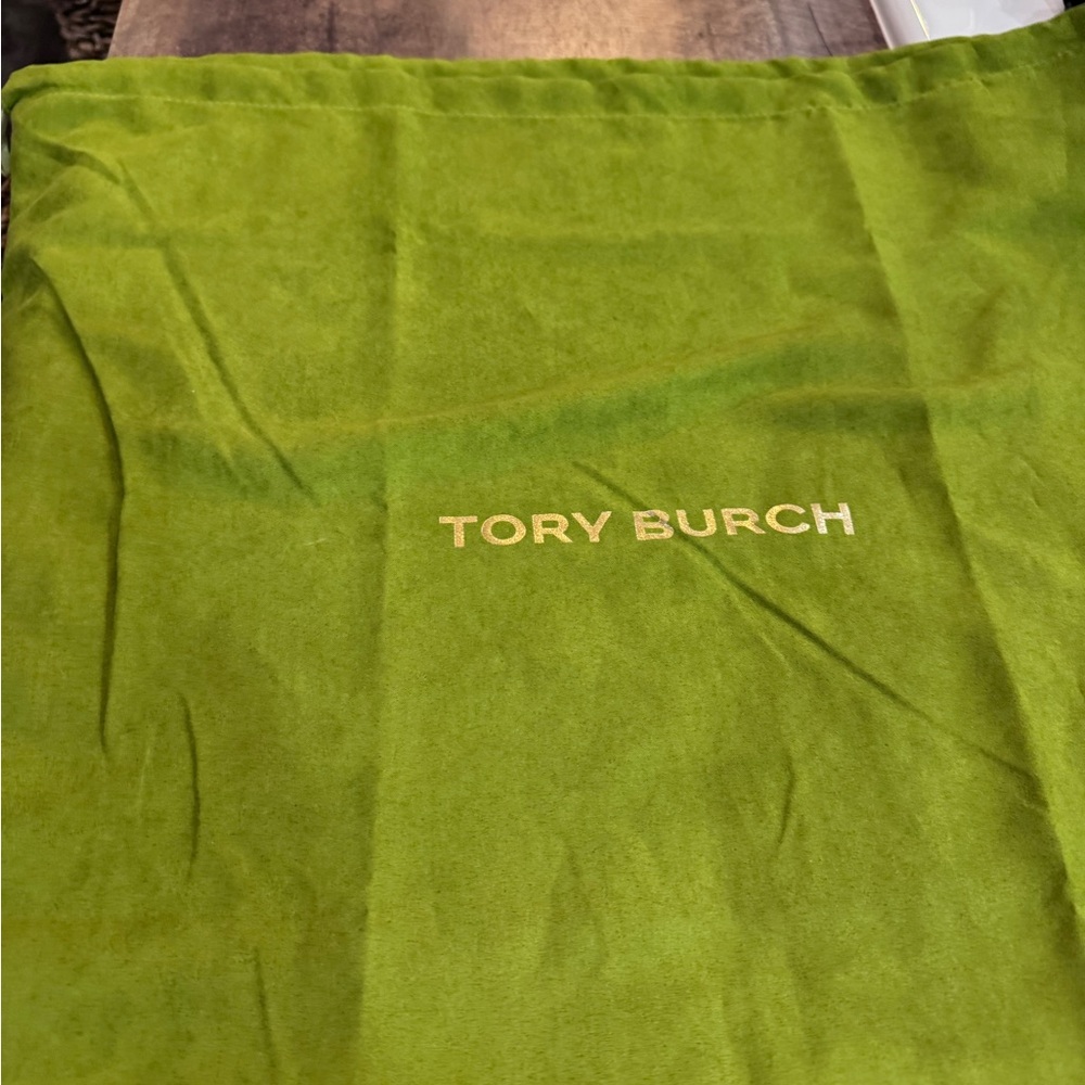 Tory Burch Brown Suede Romy Shoulder Bag - Picture 6 of 8